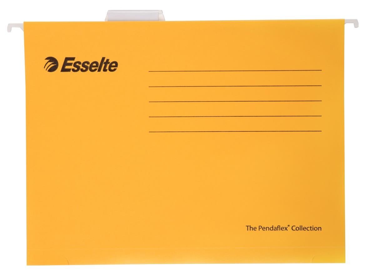 ESSELTE HANGING FILE A4, PENDFLEX STANDARD, YELLOW ESSELTE